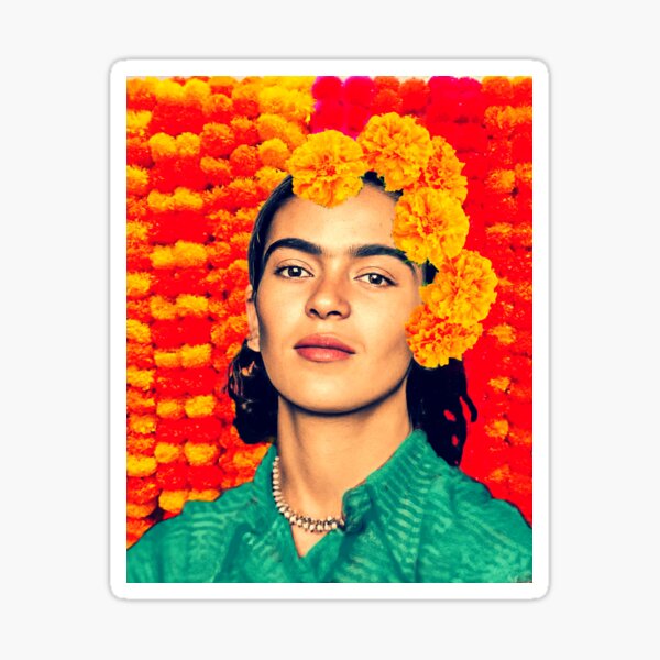 Item preview, Frida Kahlo Marigolds designed and sold by FridaArtGallery.