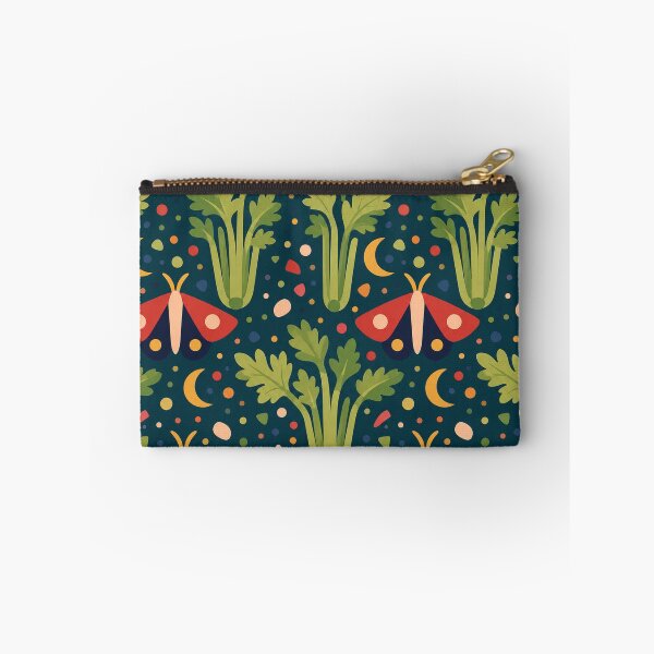 Item preview, Celery Moth Midcentury Pattern designed and sold by aihrgdesign.