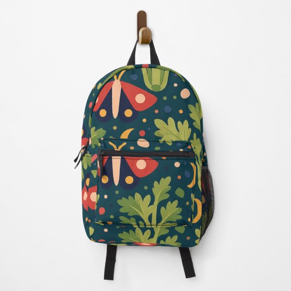 Item preview, Celery Moth Midcentury Pattern designed and sold by aihrgdesign.