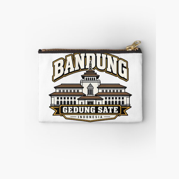 Item preview, Bandung Gedung Sate Indonesia Landmark Travel T-Shirt Design designed and sold by Ahsacom.