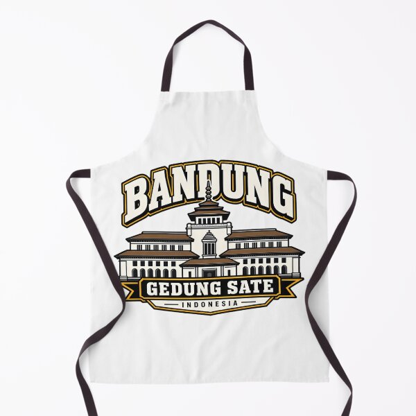 Item preview, Bandung Gedung Sate Indonesia Landmark Travel T-Shirt Design designed and sold by Ahsacom.