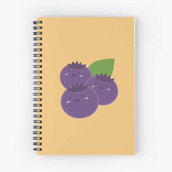 Item preview, Cute Blueberry Character with Face designed and sold by bySunnieStudio.