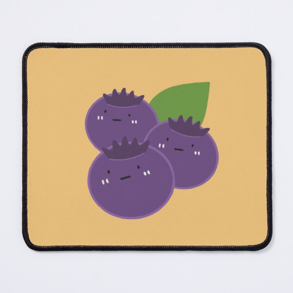 Item preview, Cute Blueberry Character with Face designed and sold by bySunnieStudio.
