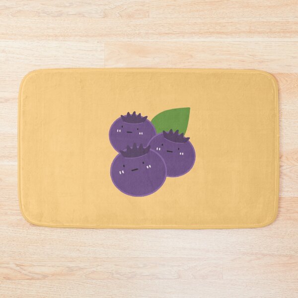 Item preview, Cute Blueberry Character with Face designed and sold by bySunnieStudio.