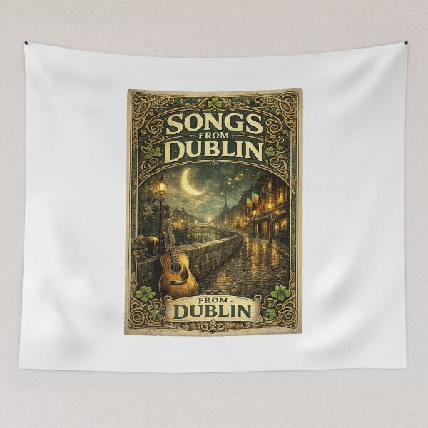 Item preview, Dublin Acoustic Nights Irish Folk Art designed and sold by Mohamedeinoo.