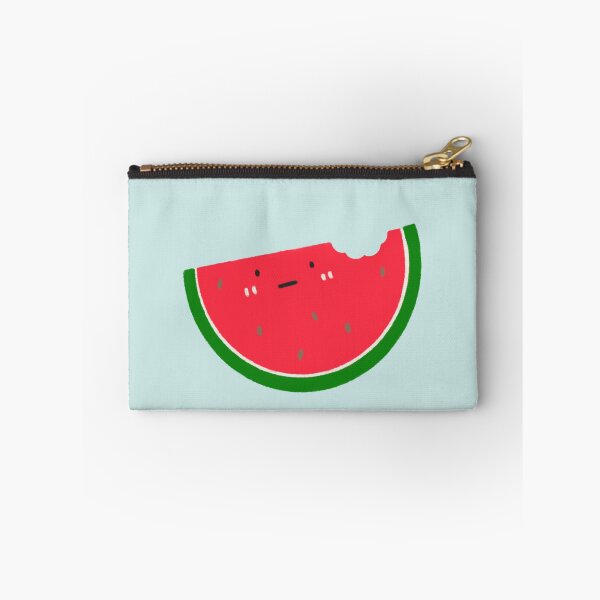 Item preview, Cute Bitten Watermelon Character Illustration designed and sold by bySunnieStudio.