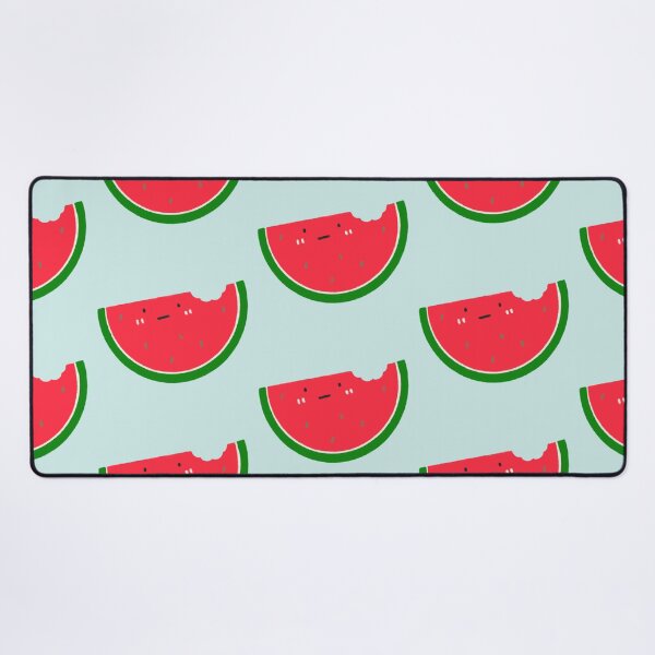 Item preview, Cute Bitten Watermelon Character Illustration designed and sold by bySunnieStudio.