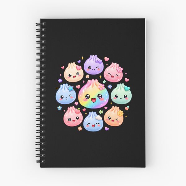 Item preview, Cute Dumpling Kawaii Pastel Rainbow Anime designed and sold by haris-rana-wren.