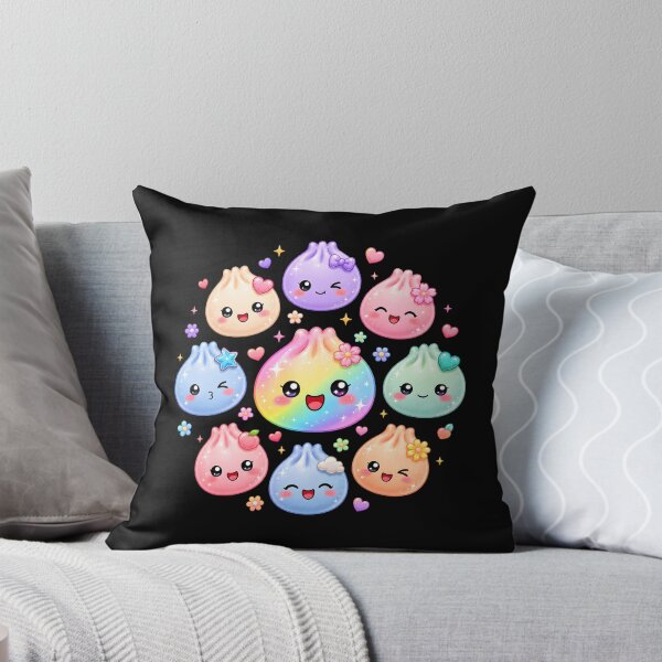 Item preview, Cute Dumpling Kawaii Pastel Rainbow Anime designed and sold by haris-rana-wren.