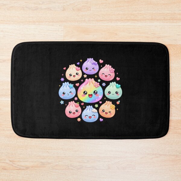 Item preview, Cute Dumpling Kawaii Pastel Rainbow Anime designed and sold by haris-rana-wren.