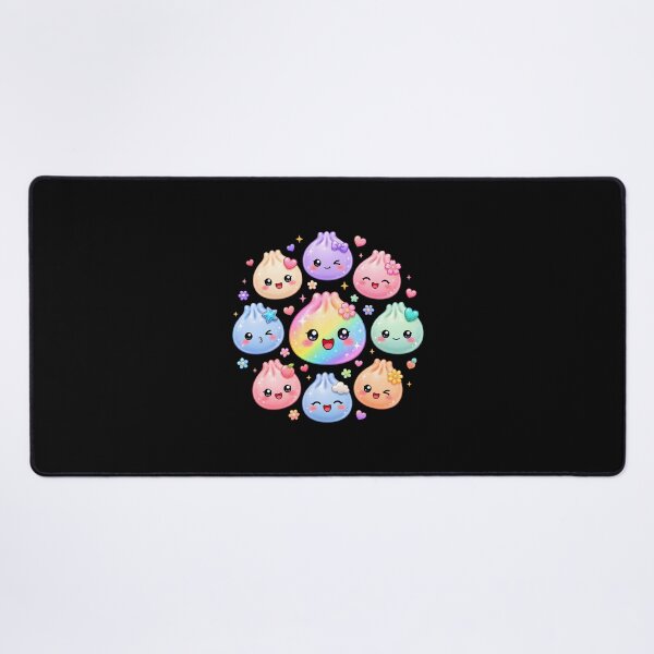 Item preview, Cute Dumpling Kawaii Pastel Rainbow Anime designed and sold by haris-rana-wren.