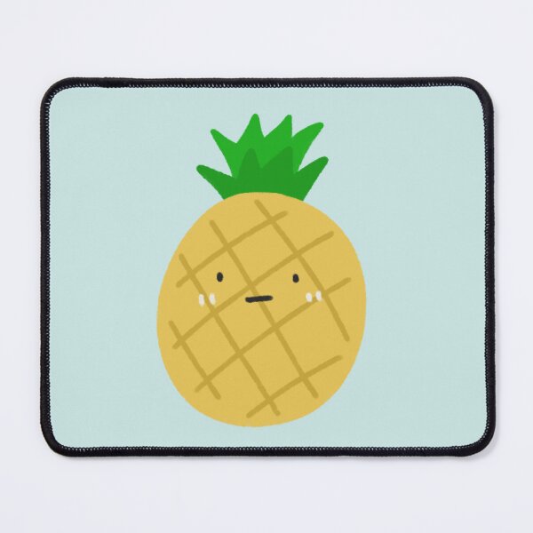 Item preview, Cute Pineapple Character with Face designed and sold by bySunnieStudio.