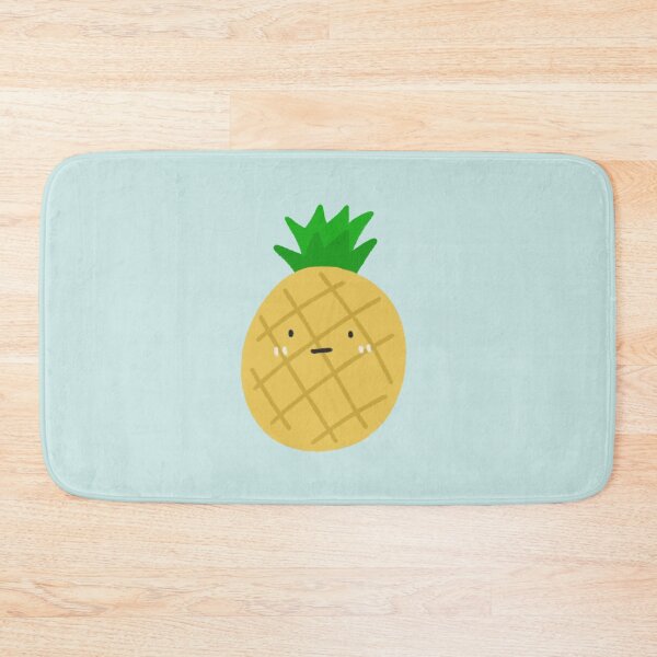 Item preview, Cute Pineapple Character with Face designed and sold by bySunnieStudio.