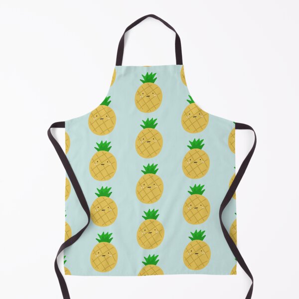 Item preview, Cute Pineapple Character with Face designed and sold by bySunnieStudio.