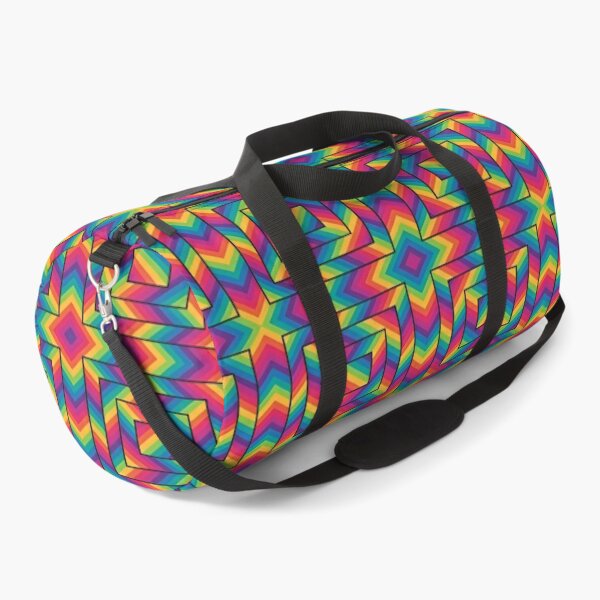 Item preview, A Vibrant and Hypnotic Geometric Pattern Featuring Bold Rainbow Colors designed and sold by Matt_Smith.