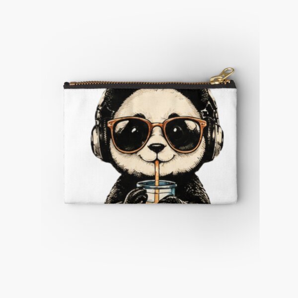 Item preview, Cool Panda with Sunglasses & Bubble Tea designed and sold by MyCalmDraw.