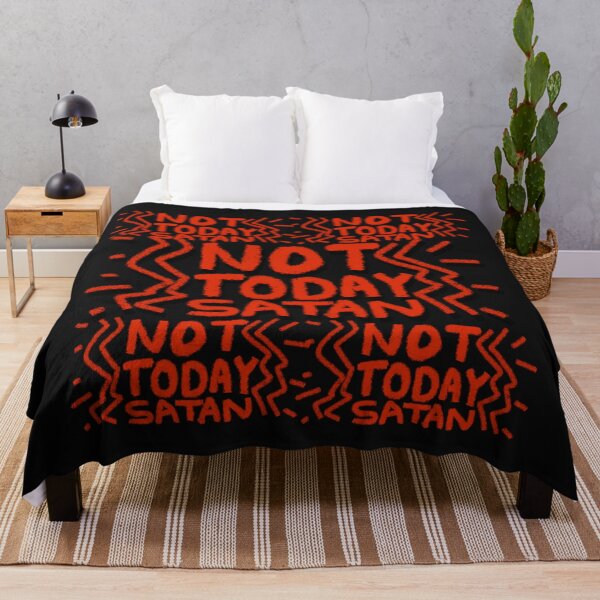 Item preview, NOT TODAY SATAN designed and sold by zzzozzo.