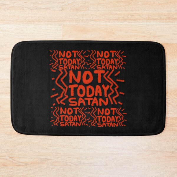 Item preview, NOT TODAY SATAN designed and sold by zzzozzo.