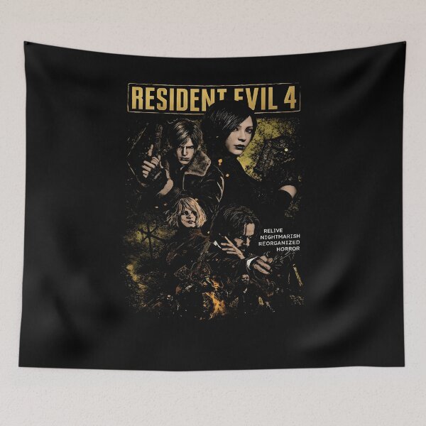 Item preview, Resident Evil 4 Leon Kennedy Ada Wong Shirt, Survival Horror Game Graphic Tee, Vintage RE4 Gaming Gift, Retro Capcom Fan Design designed and sold by fimacurtuse.