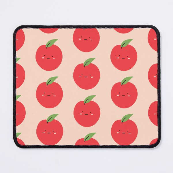 Item preview, Cute Apple Character with Face designed and sold by bySunnieStudio.