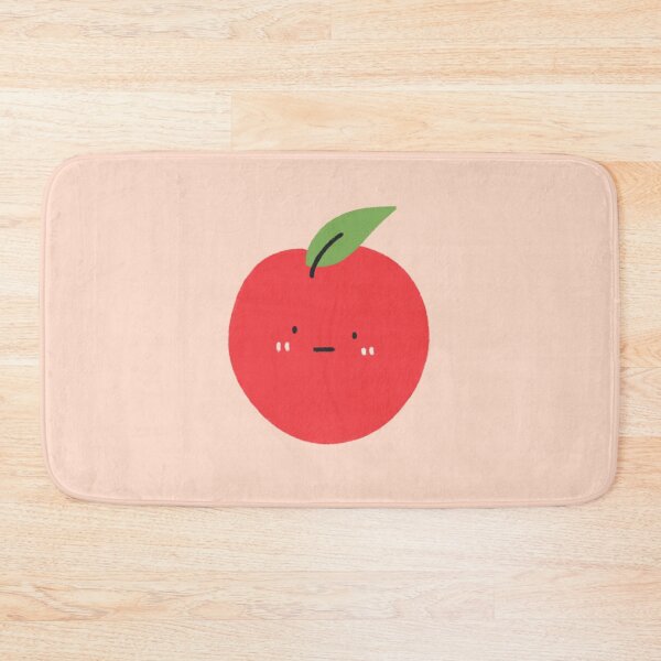Item preview, Cute Apple Character with Face designed and sold by bySunnieStudio.