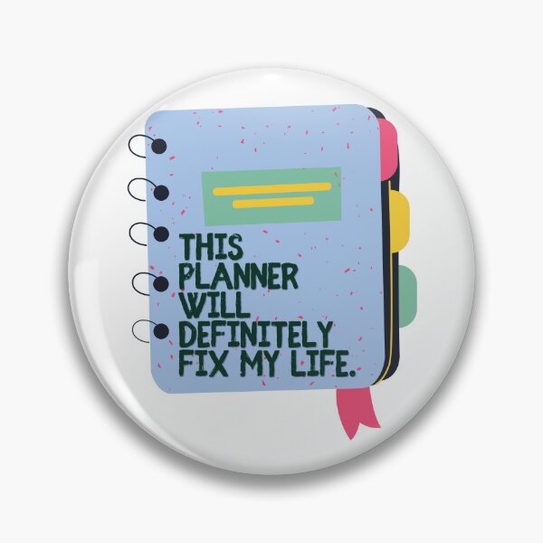 Item preview, this planner will definitely fix my life designed and sold by  StudioAlunsina.