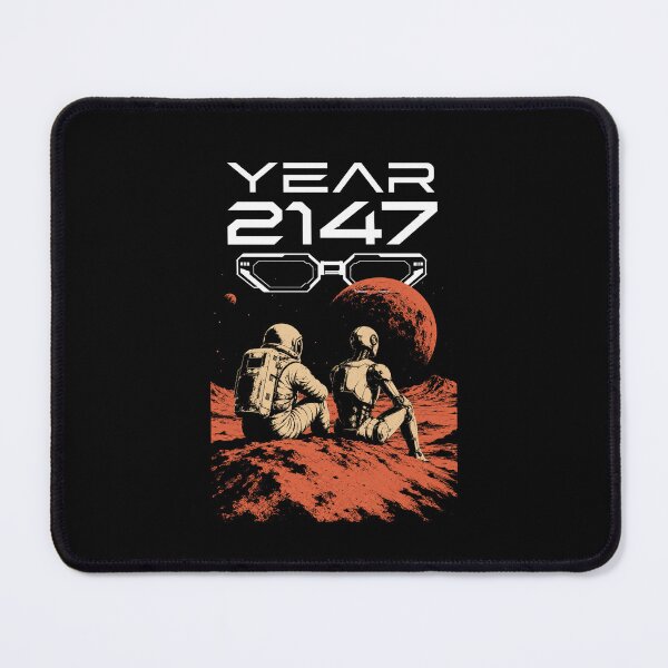 Item preview, Year 2147 Futuristic Cyberpunk Sci-Fi Streetwear designed and sold by TEEJAMBOREE.