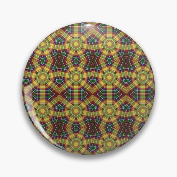 Item preview, Madras Heptagon Fract-art-an Reflected designed and sold by Cathedral of Curiosity.