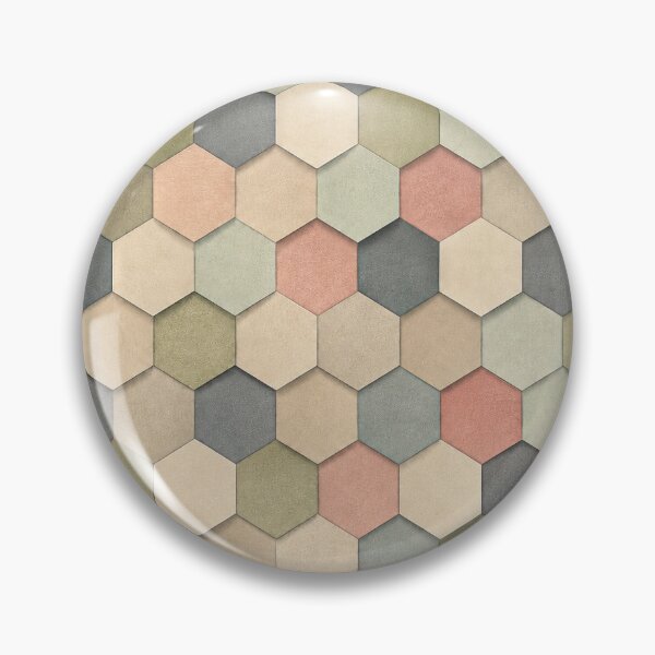 Item preview, Muted Vintage Ginger Color Modernist Tile Pattern designed and sold by scicilysimonee.