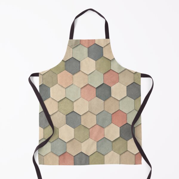 Item preview, Muted Vintage Ginger Color Modernist Tile Pattern designed and sold by scicilysimonee.