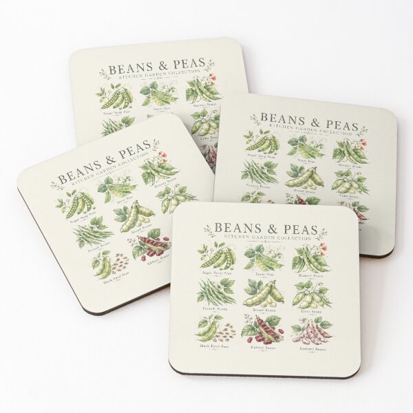 Item preview, Kitchen Garden • Beans and Peas • Growers and Gardeners designed and sold by Applecrunch.
