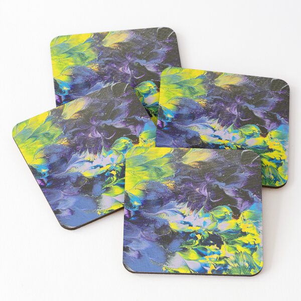 Item preview, Sunshine and Shadows Yellow Purple Blue designed and sold by LaurenMyersArtist.