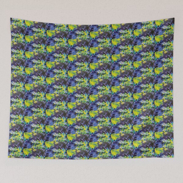 Item preview, Sunshine and Shadows Yellow Purple Blue designed and sold by LaurenMyersArtist.