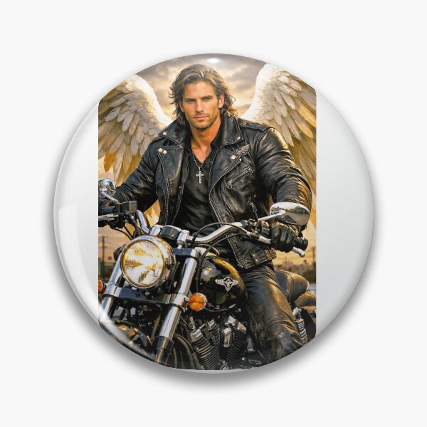 Item preview, A I ARCHANGEL MICHAEL BIKER designed and sold by DeniseFFulmer12.