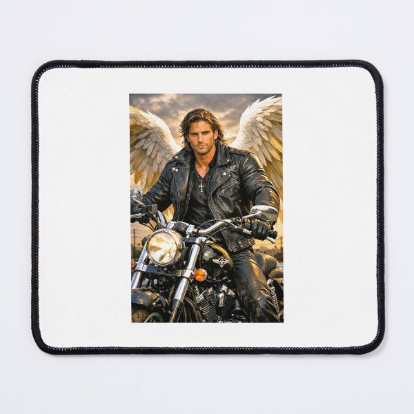 Item preview, A I ARCHANGEL MICHAEL BIKER designed and sold by DeniseFFulmer12.