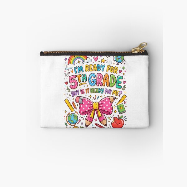 Item preview, I'm Ready For 5th Grade But Is It Ready For Me? Fifth Grade Back To School Student Child designed and sold by Doodleoub.