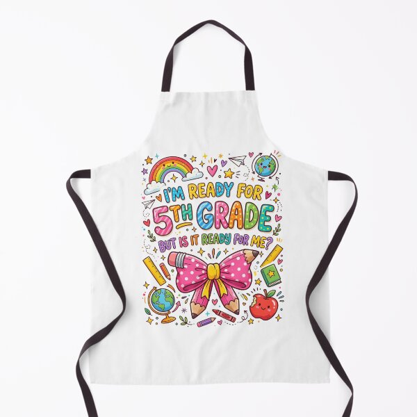Item preview, I'm Ready For 5th Grade But Is It Ready For Me? Fifth Grade Back To School Student Child designed and sold by Doodleoub.