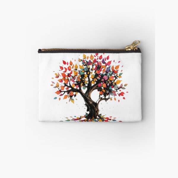 Item preview, Vibrant Autumn Tree with Colorful Leaves designed and sold by MyCalmDraw.