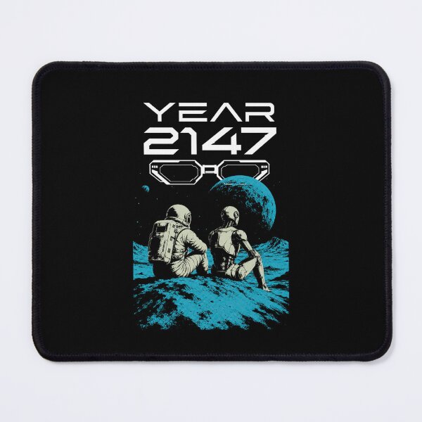 Item preview, Year 2147 Futuristic Cyberpunk Sci-Fi Streetwear designed and sold by TEEJAMBOREE.