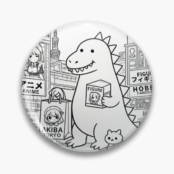 Item preview, Kaiju's Akihabara Shopping Spree! designed and sold by YunsCozyCorner.