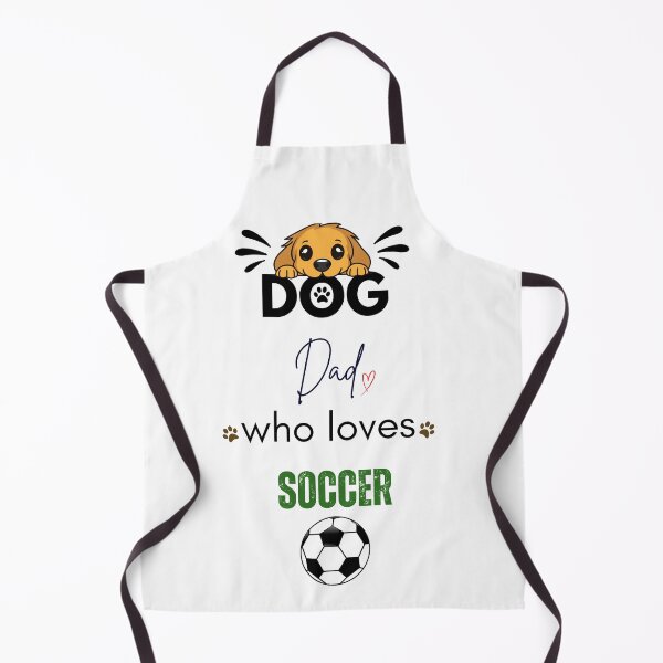 Item preview, Dog Dad Who Loves Soccer designed and sold by PawFitt.