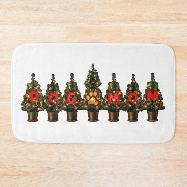 Item preview, DOG MOM CHRISTMAS TREES designed and sold by InkShiftLabs.