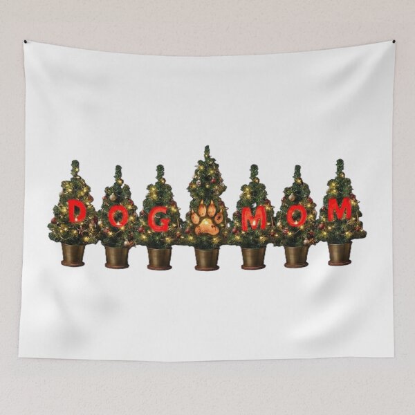 Item preview, DOG MOM CHRISTMAS TREES designed and sold by InkShiftLabs.