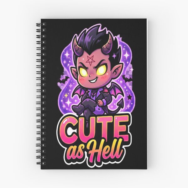 Item preview, Cute as Hell - Pink Evil Demon Goat designed and sold by florancouriei.