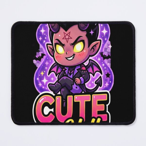 Item preview, Cute as Hell - Pink Evil Demon Goat designed and sold by florancouriei.