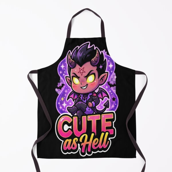 Item preview, Cute as Hell - Pink Evil Demon Goat designed and sold by florancouriei.