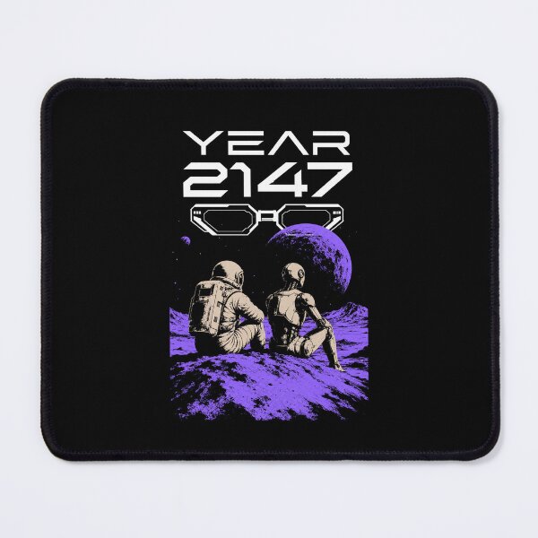 Item preview, Year 2147 Futuristic Cyberpunk Sci-Fi Streetwear designed and sold by TEEJAMBOREE.