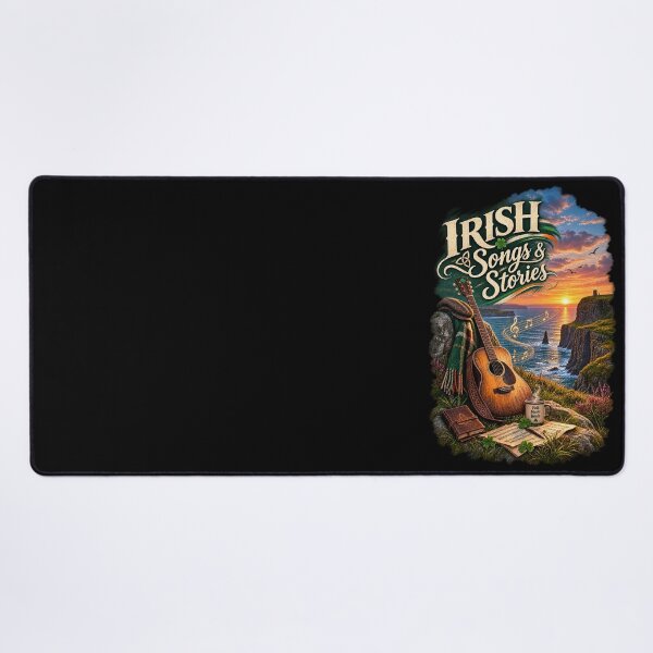 Item preview, Irish Folk Songs Coastal Acoustic Art designed and sold by Mohamedeinoo.