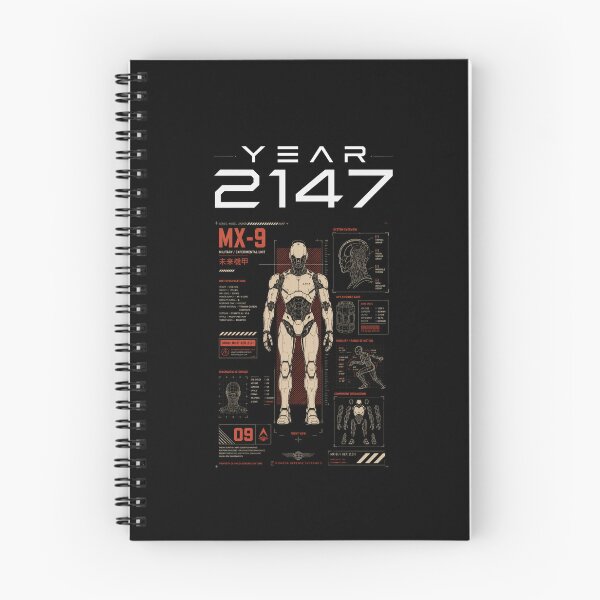 Item preview, Year 2147 Futuristic Cyberpunk Sci-Fi Streetwear  designed and sold by TEEJAMBOREE.