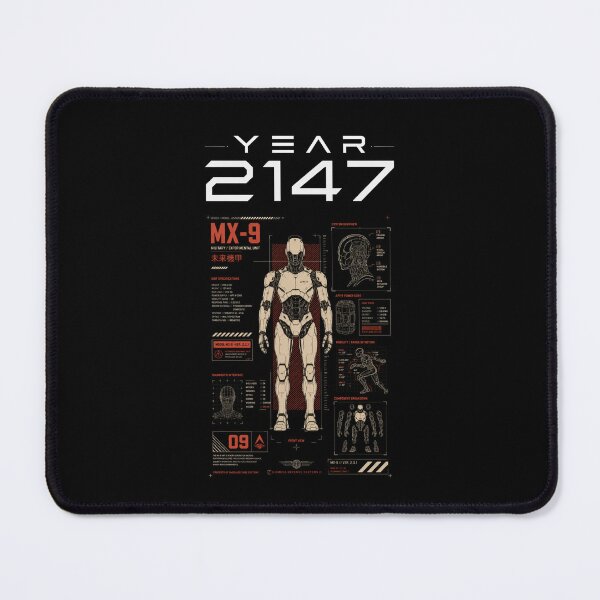 Item preview, Year 2147 Futuristic Cyberpunk Sci-Fi Streetwear  designed and sold by TEEJAMBOREE.